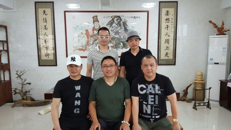 国家著名歌唱艺术家夏云坤以及深圳电视台编辑吴建华一行人员莅临如福斋文化交流中心