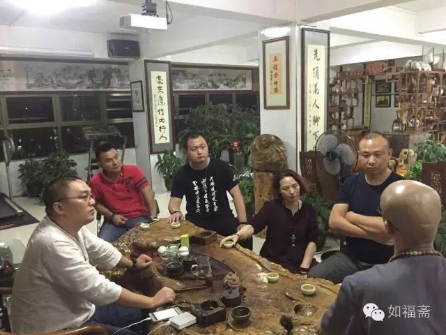 【如福文化】中国佛教素食文化发起人心里法师莅临如福斋，探讨素食文化传播工作。