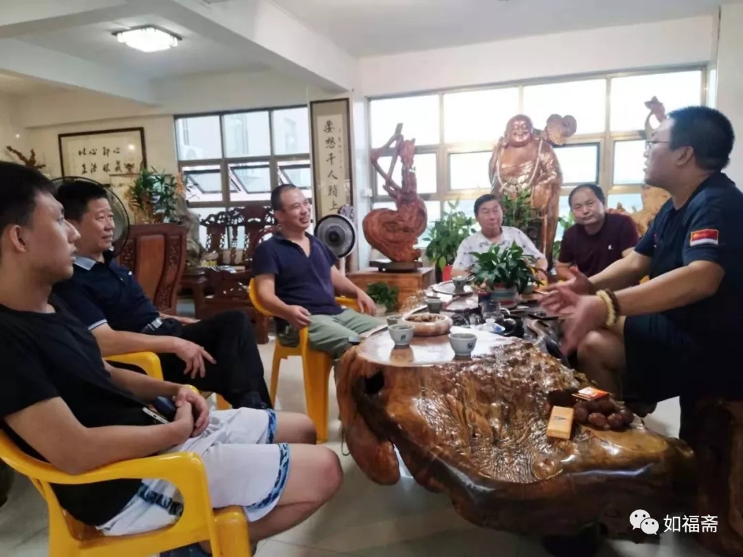 【如福斋•如福文化】张万年卫士长刘承德同志一行莅临指导如福斋