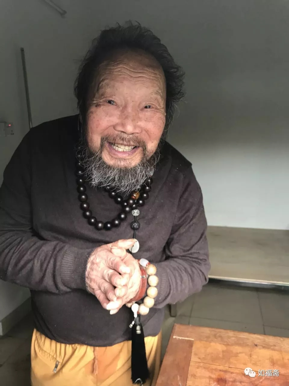【如福文化】四众弟子恭迎如福老和尚出关